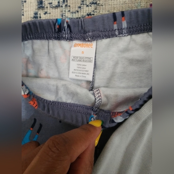 Gymboree, Fox, Pajamas Set, Long Sleeves, sz 5 - Picture 5 of 10